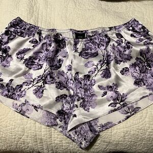 Apt. 9 Purple Floral Women's Sleep Shorts